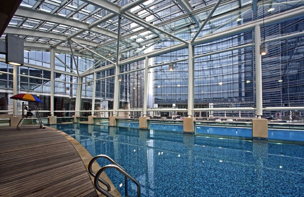 הונג קונג Nina Hotel Tsuen Wan West מראה חיצוני תמונה The swimming pool