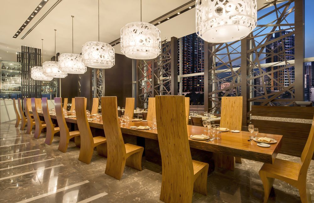 הונג קונג Nina Hotel Tsuen Wan West מראה חיצוני תמונה The interior of the restaurant